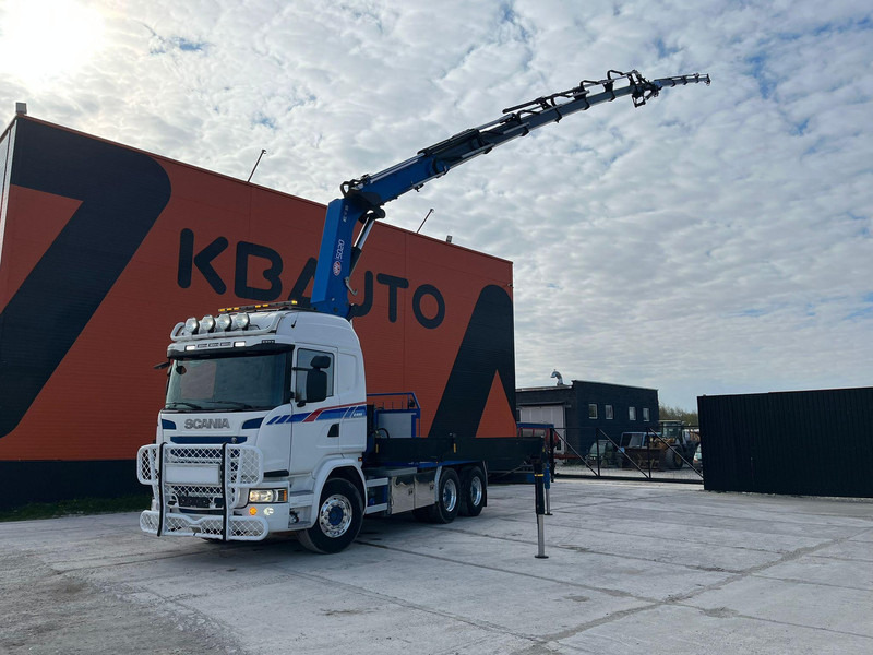 Scania G 490 6x2 HMF 5020 K6 + JIB / RETARDER - Trekker: afbeelding 1 Scania G 490 6x2 HMF 5020 K6 + JIB / RETARDER - Trekker: afbeelding 1