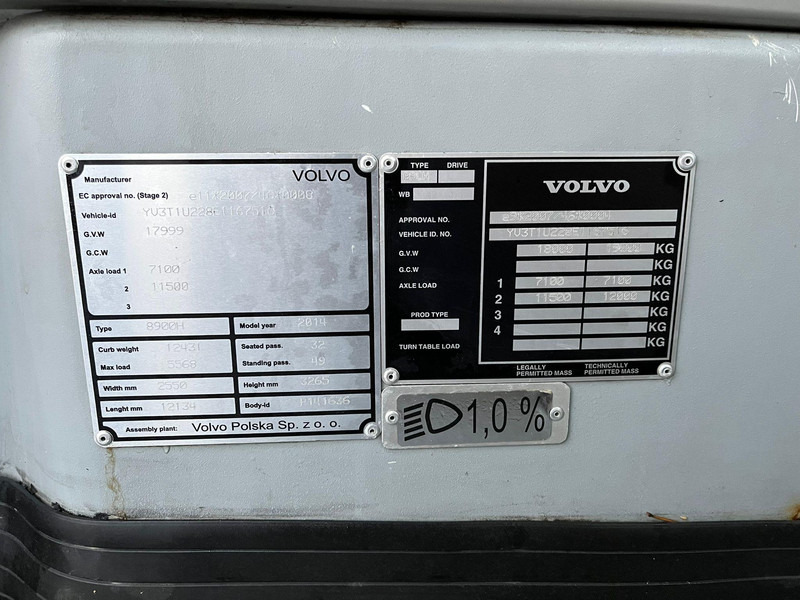 Stadsbus Volvo B5LH 7900 HYBRID 4x2 7 PCS AVAILABLE / HYBRID / AC: afbeelding 19