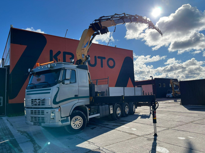 Volvo FH 12 460 8x4*4 EFFER 550/6S YEAR 2006 + JIB + WINCH / PLATFORM L= 6244 mm - Vrachtwagen met open laadbak, Kraanwagen: afbeelding 1 Volvo FH 12 460 8x4*4 EFFER 550/6S YEAR 2006 + JIB + WINCH / PLATFORM L= 6244 mm - Vrachtwagen met open laadbak, Kraanwagen: afbeelding 1