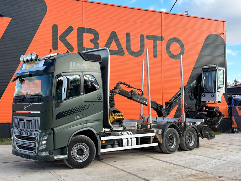 Volvo FH 16 650 6x4 Kesla 2110 / CHASSIS L=7223 mm - Houttransport, Kraanwagen: afbeelding 1 Volvo FH 16 650 6x4 Kesla 2110 / CHASSIS L=7223 mm - Houttransport, Kraanwagen: afbeelding 1
