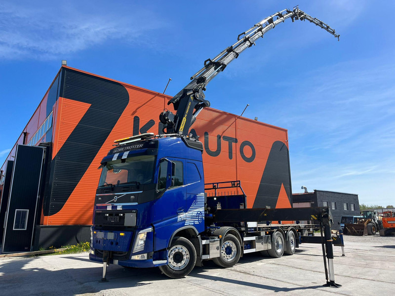 Volvo FH 460 8x2*6 PK78002 + JIB + WINCH / PLATFORM L=7190 mm - Vrachtwagen met open laadbak, Kraanwagen: afbeelding 1 Volvo FH 460 8x2*6 PK78002 + JIB + WINCH / PLATFORM L=7190 mm - Vrachtwagen met open laadbak, Kraanwagen: afbeelding 1