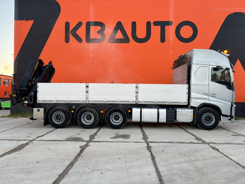 Volvo FH 540 8x4*4 PK 33002 EH / PLATFORM L=7049 mm - Vrachtwagen met open laadbak, Kraanwagen: afbeelding 5 Volvo FH 540 8x4*4 PK 33002 EH / PLATFORM L=7049 mm - Vrachtwagen met open laadbak, Kraanwagen: afbeelding 5