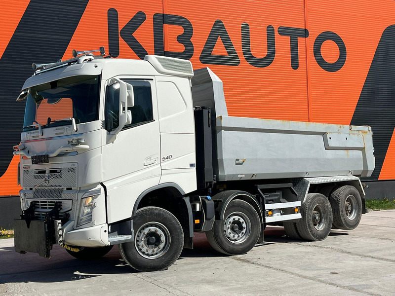 Volvo FH 540 8x4 RETARDER / TANDEM AXLE LIFT / BIG AXLES / BOX L=5704 mm - Kipper vrachtwagen: afbeelding 1 Volvo FH 540 8x4 RETARDER / TANDEM AXLE LIFT / BIG AXLES / BOX L=5704 mm - Kipper vrachtwagen: afbeelding 1