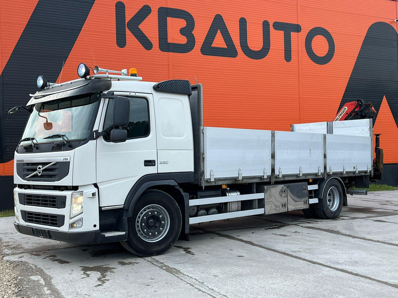 Volvo FM 330 4x2 PK12002 / PLATFORM L=6682 mm - Vrachtwagen met open laadbak, Kraanwagen: afbeelding 2 Volvo FM 330 4x2 PK12002 / PLATFORM L=6682 mm - Vrachtwagen met open laadbak, Kraanwagen: afbeelding 2