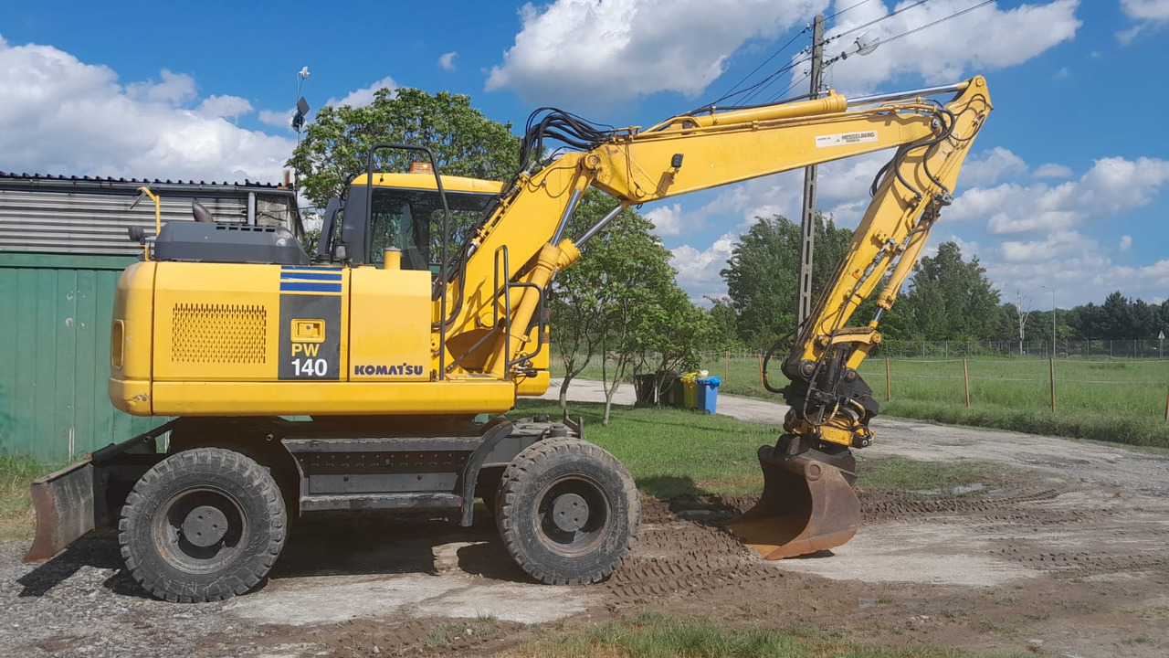 Mobiele graafmachine KOMATSU PW 140-7: afbeelding 1