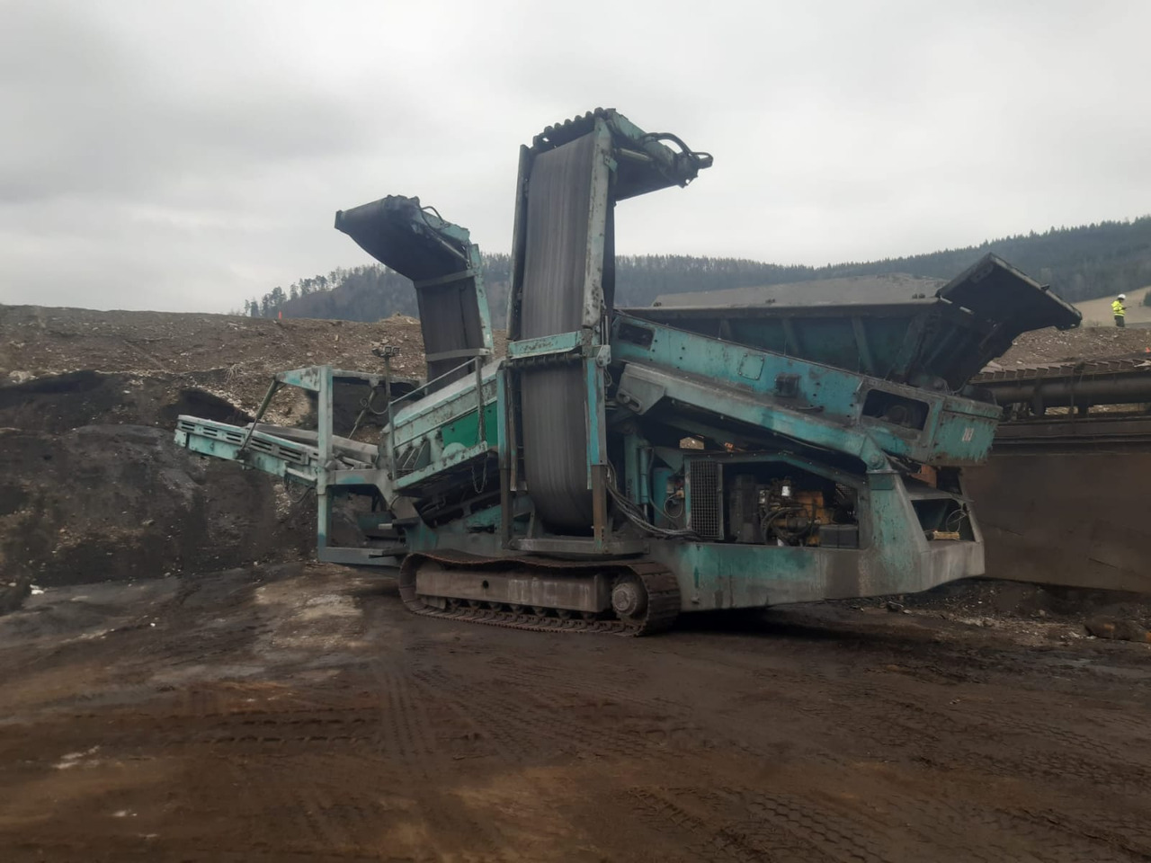 POWERSCREEN Warrior 1400 - Zeefinstallatie: afbeelding 1 POWERSCREEN Warrior 1400 - Zeefinstallatie: afbeelding 1