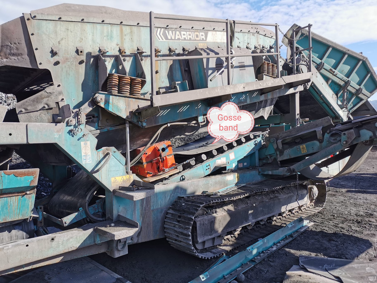 POWERSCREEN Warrior 1800 - Zeefinstallatie: afbeelding 2 POWERSCREEN Warrior 1800 - Zeefinstallatie: afbeelding 2