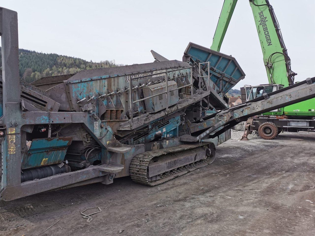 POWERSCREEN Warrior 1800 - Zeefinstallatie: afbeelding 1 POWERSCREEN Warrior 1800 - Zeefinstallatie: afbeelding 1