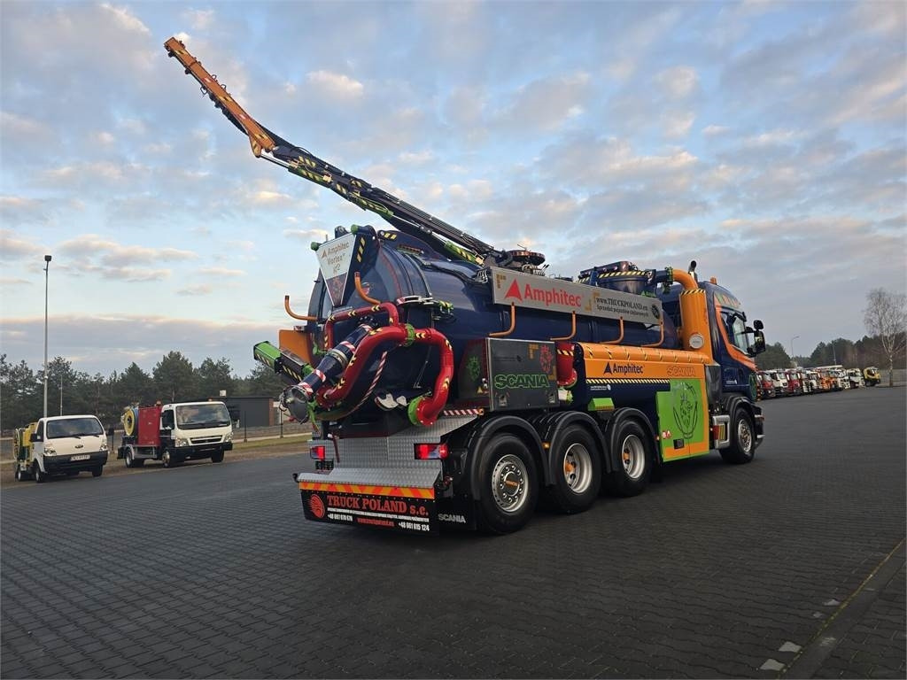 Gemeentelijke machine/ Speciaal Scania Amphitec VORTEX G2 ATEX suction and blowing vacuum: afbeelding 8