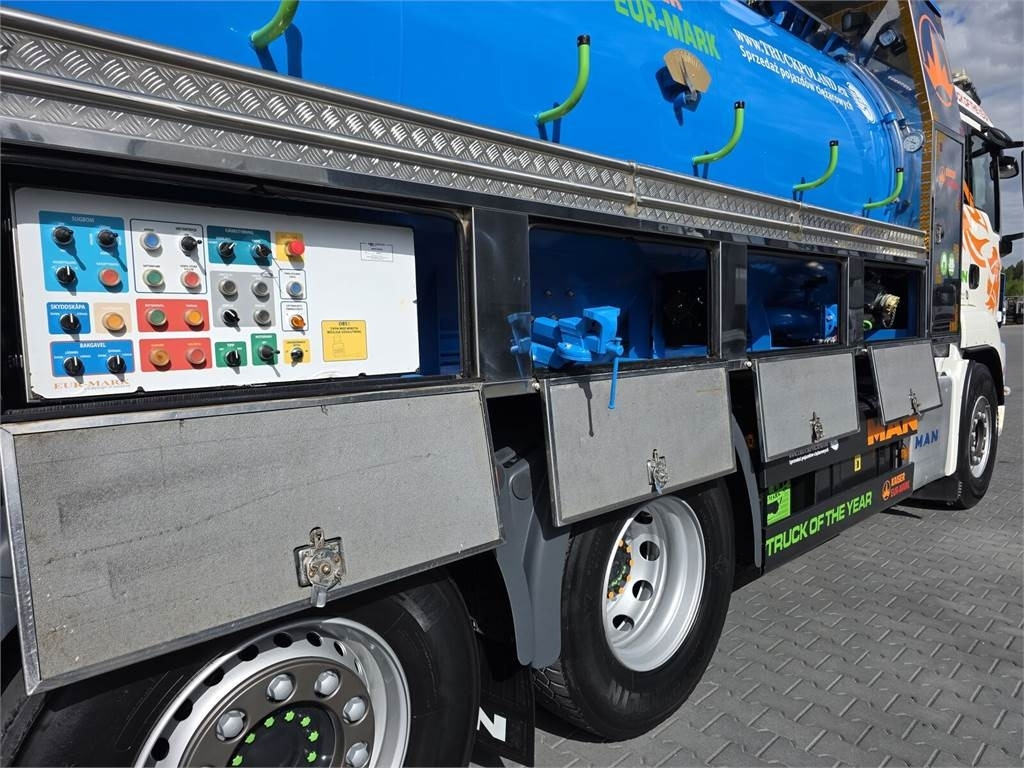 Vacuümwagen MAN WUKO KAISER EUR-MARK PKL 7.9 FOR CLEANING SEWAGE E: afbeelding 46