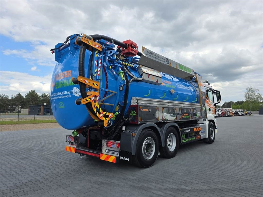 Vacuümwagen MAN WUKO KAISER EUR-MARK PKL 7.9 FOR CLEANING SEWAGE E: afbeelding 6