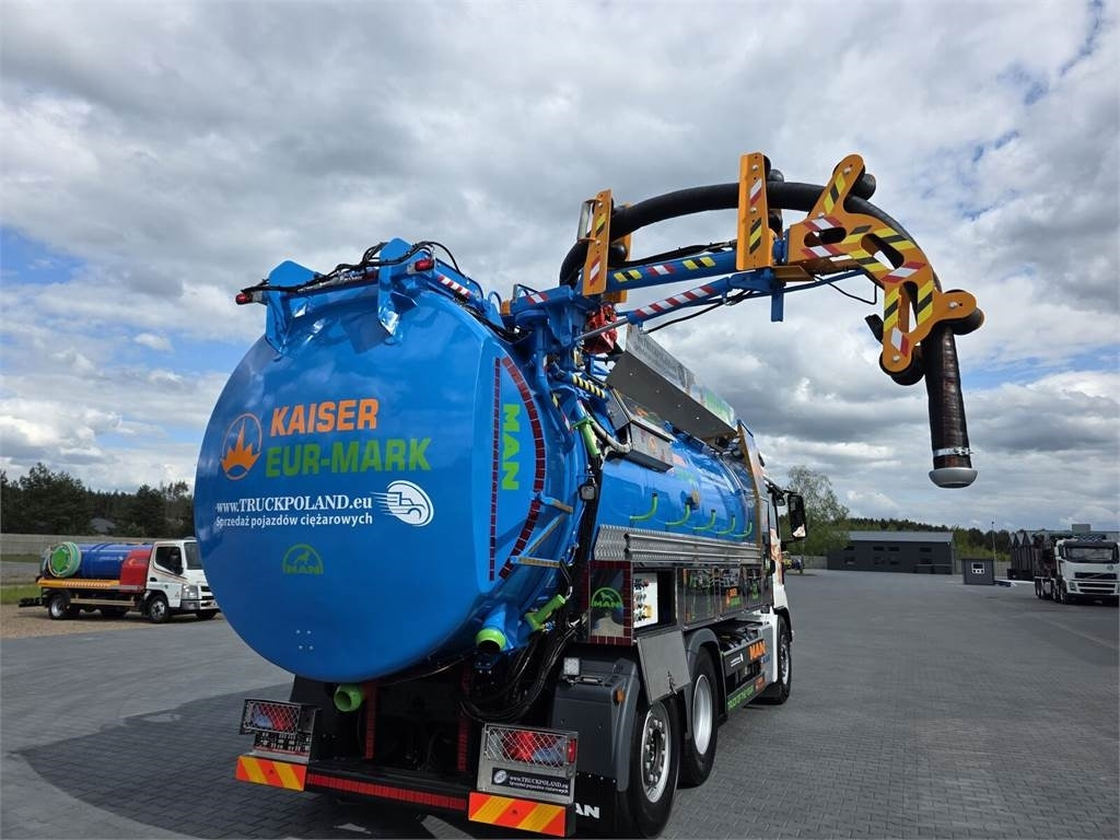 Vacuümwagen MAN WUKO KAISER EUR-MARK PKL 7.9 FOR CLEANING SEWAGE E: afbeelding 23