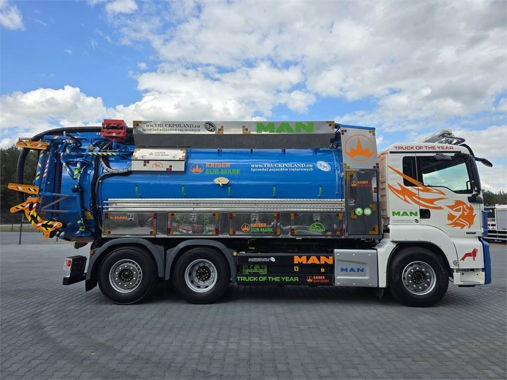 Vacuümwagen MAN WUKO KAISER EUR-MARK PKL 7.9 FOR CLEANING SEWAGE E: afbeelding 7