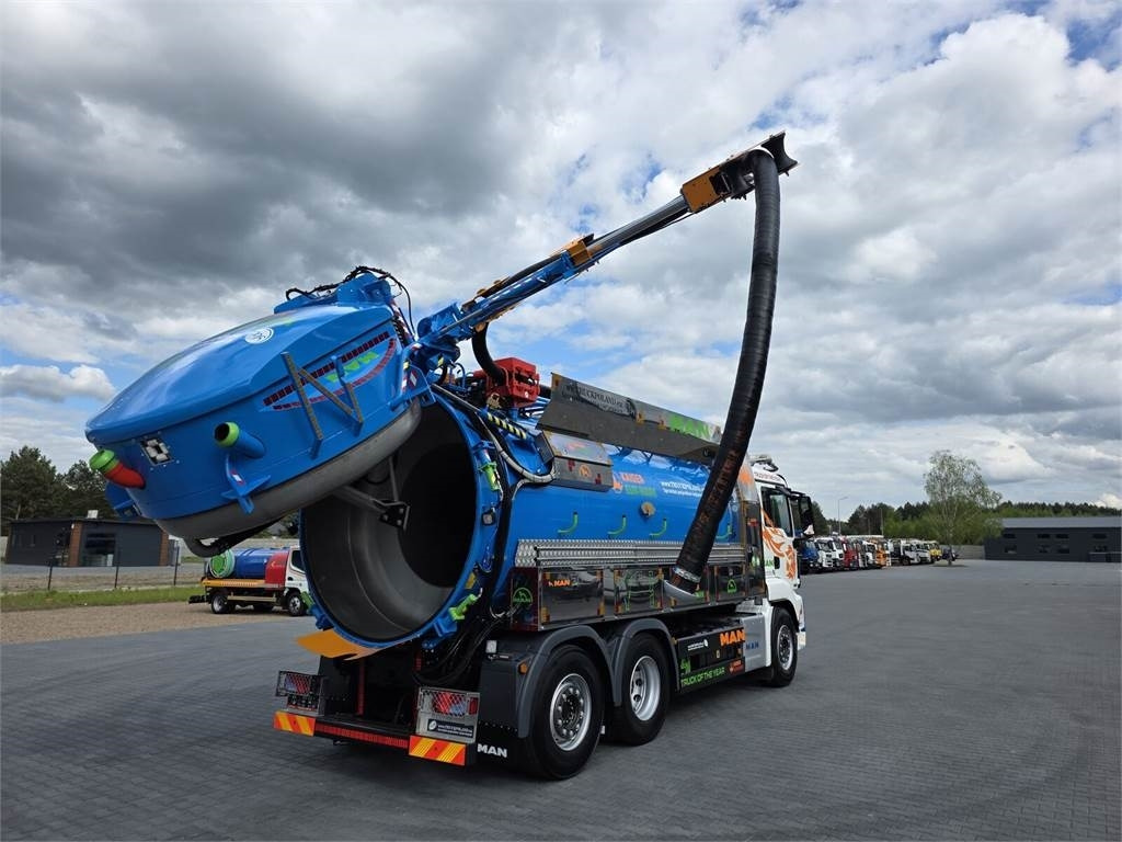 Vacuümwagen MAN WUKO KAISER EUR-MARK PKL 7.9 FOR CLEANING SEWAGE E: afbeelding 32