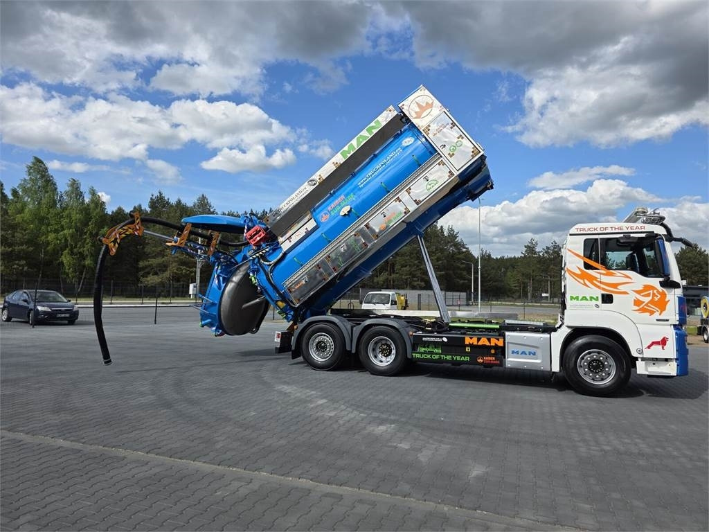 Vacuümwagen MAN WUKO KAISER EUR-MARK PKL 7.9 FOR CLEANING SEWAGE E: afbeelding 38