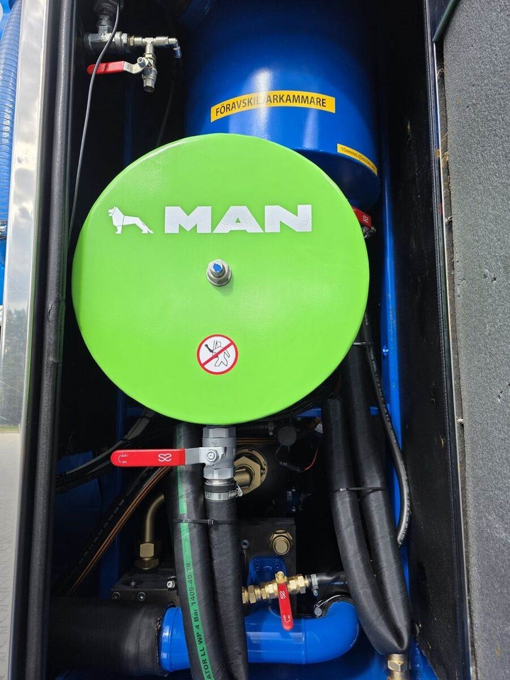 Vacuümwagen MAN WUKO KAISER EUR-MARK PKL 7.9 FOR CLEANING SEWAGE E: afbeelding 22