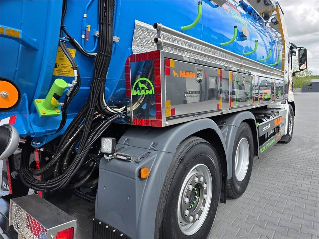 Vacuümwagen MAN WUKO KAISER EUR-MARK PKL 7.9 FOR CLEANING SEWAGE E: afbeelding 18