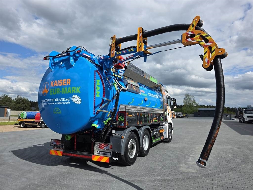 Vacuümwagen MAN WUKO KAISER EUR-MARK PKL 7.9 FOR CLEANING SEWAGE E: afbeelding 24