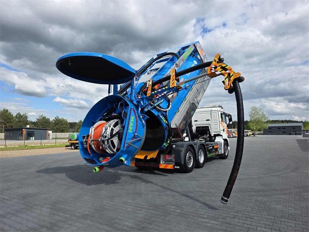 Vacuümwagen MAN WUKO KAISER EUR-MARK PKL 7.9 FOR CLEANING SEWAGE E: afbeelding 36