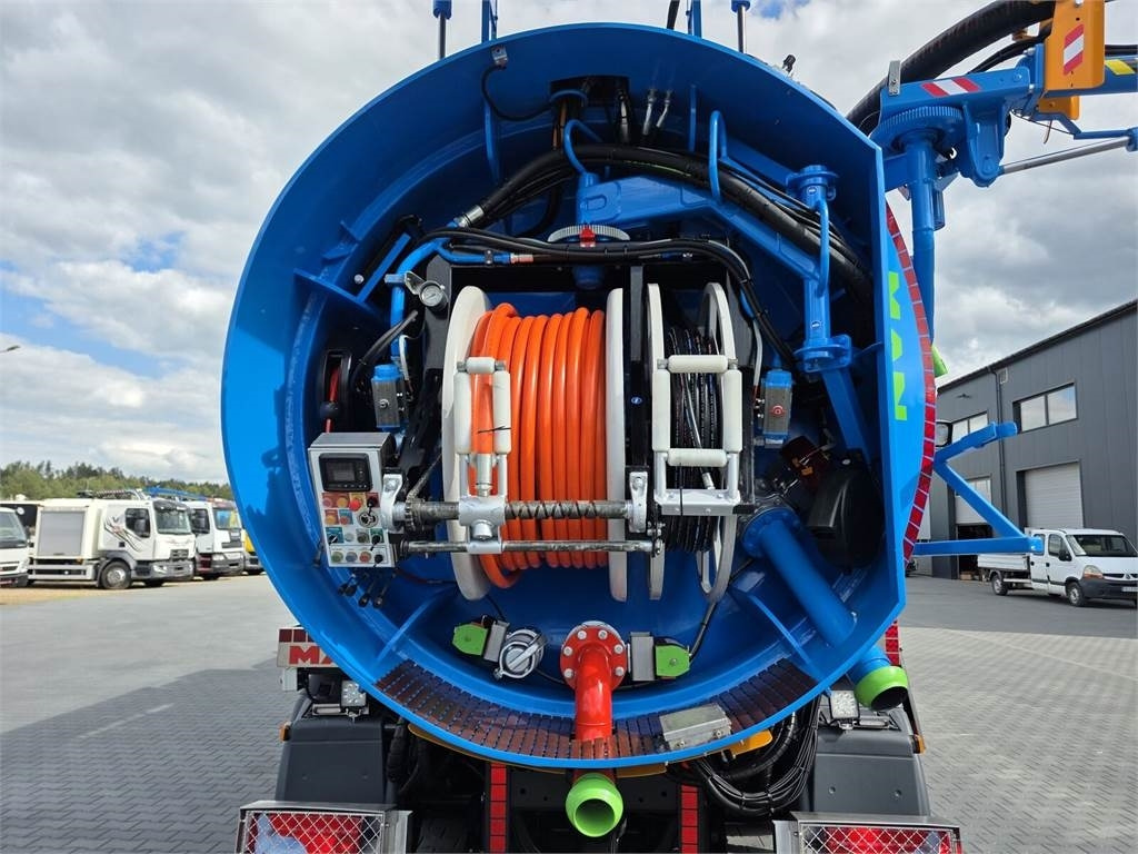 Vacuümwagen MAN WUKO KAISER EUR-MARK PKL 7.9 FOR CLEANING SEWAGE E: afbeelding 26