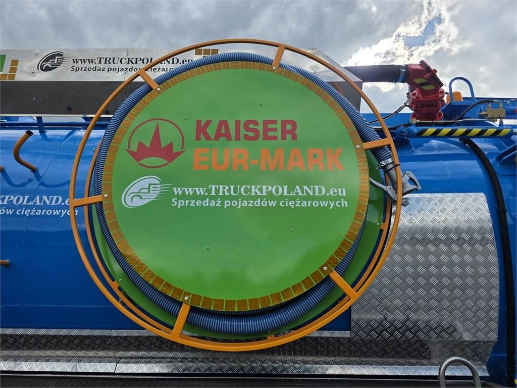 Vacuümwagen MAN WUKO KAISER EUR-MARK PKL 7.9 FOR CLEANING SEWAGE E: afbeelding 14