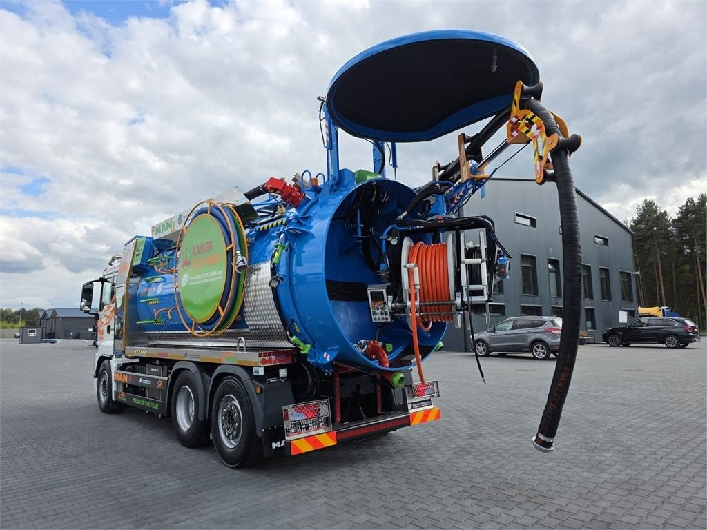 Vacuümwagen MAN WUKO KAISER EUR-MARK PKL 7.9 FOR CLEANING SEWAGE E: afbeelding 29