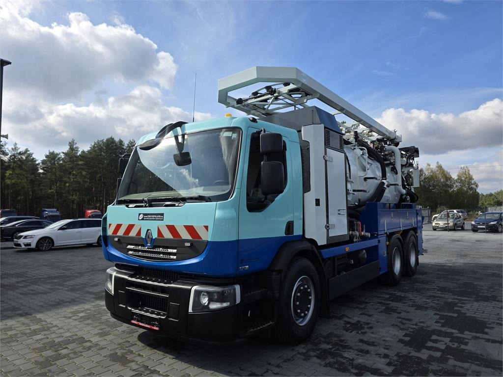 Renault 6x4 WUKO RIVARD RECYTLING for collecting liquid wa  - Vacuümwagen: afbeelding 3 Renault 6x4 WUKO RIVARD RECYTLING for collecting liquid wa  - Vacuümwagen: afbeelding 3