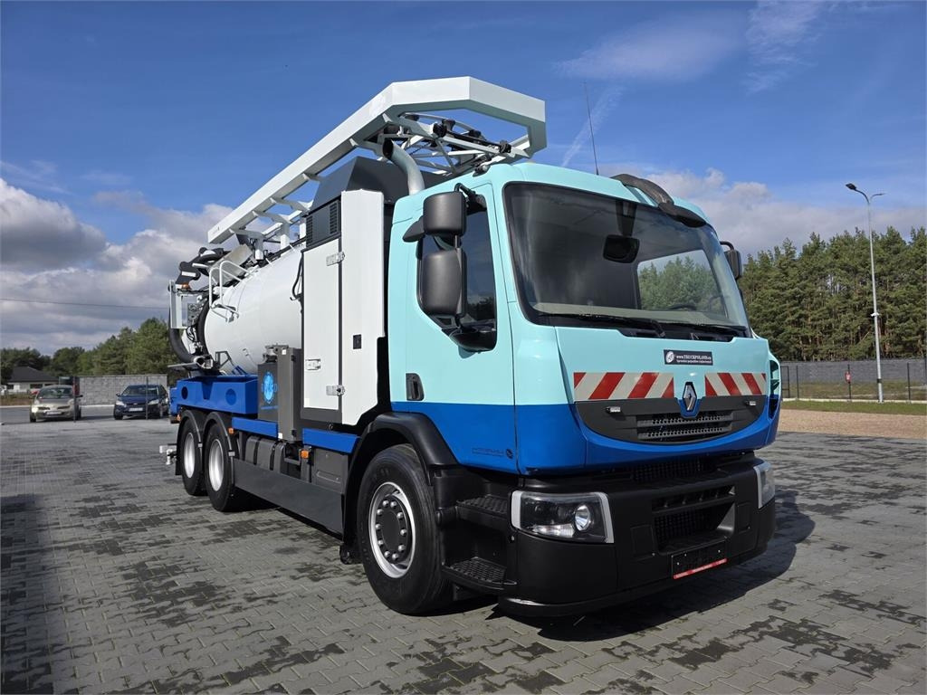 Renault 6x4 WUKO RIVARD RECYTLING for collecting liquid wa  - Vacuümwagen: afbeelding 2 Renault 6x4 WUKO RIVARD RECYTLING for collecting liquid wa  - Vacuümwagen: afbeelding 2