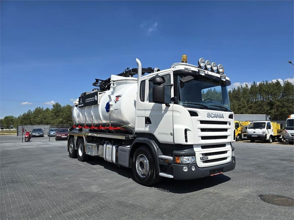 Scania Saugbagger Larsen FlexVac 311 Vacuum suction loade  - Vacuümwagen: afbeelding 2 Scania Saugbagger Larsen FlexVac 311 Vacuum suction loade  - Vacuümwagen: afbeelding 2