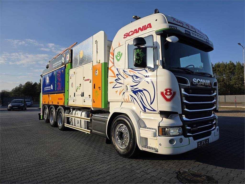 Scania V8 R580 MTS DINO 5 TRIPLE 54000V Saugbagger cleane - Vacuümwagen: afbeelding 2 Scania V8 R580 MTS DINO 5 TRIPLE 54000V Saugbagger cleane - Vacuümwagen: afbeelding 2
