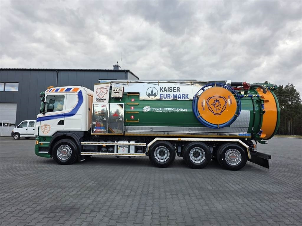 Scania WUKO KAISER EUR-MARK PKL 12.8 FOR CLEANING CANALS - Vacuümwagen: afbeelding 4 Scania WUKO KAISER EUR-MARK PKL 12.8 FOR CLEANING CANALS - Vacuümwagen: afbeelding 4