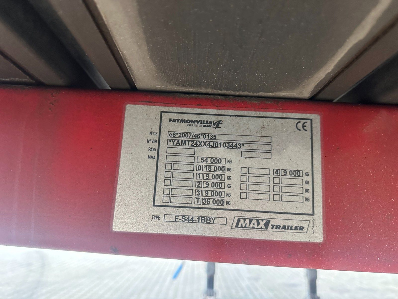 Faymonville MAX 200 Teleauflieger - Vlakke/ Open oplegger: afbeelding 5 Faymonville MAX 200 Teleauflieger - Vlakke/ Open oplegger: afbeelding 5