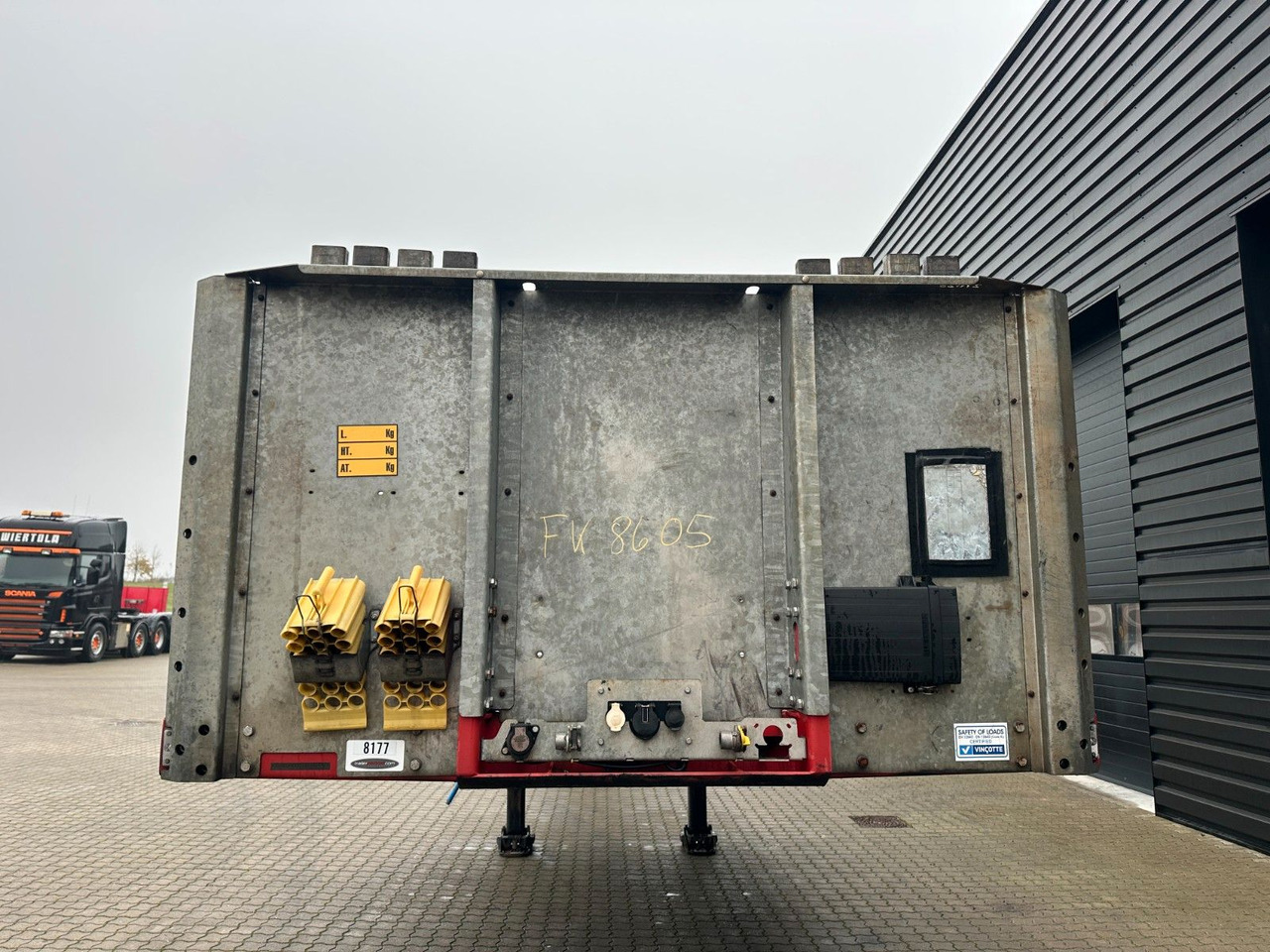 Faymonville MAX 200 Teleauflieger - Vlakke/ Open oplegger: afbeelding 5 Faymonville MAX 200 Teleauflieger - Vlakke/ Open oplegger: afbeelding 5