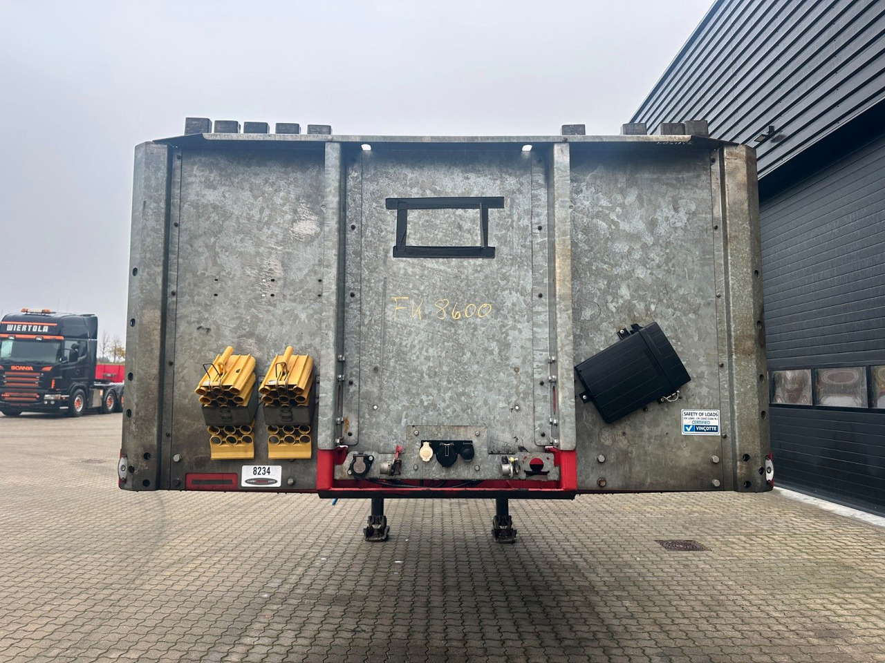 Faymonville MAX 200 Teleauflieger - Vlakke/ Open oplegger: afbeelding 4 Faymonville MAX 200 Teleauflieger - Vlakke/ Open oplegger: afbeelding 4