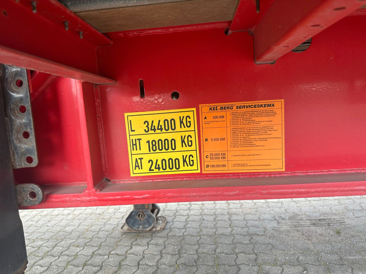 Kel-Berg 3 achs D600V/XL - Schuifzeiloplegger: afbeelding 5 Kel-Berg 3 achs D600V/XL - Schuifzeiloplegger: afbeelding 5