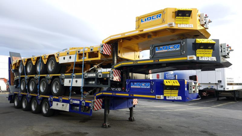 Lider trailer (Export Afrique) Porte-Char lames 4 essieux - Dieplader oplegger: afbeelding 1 Lider trailer (Export Afrique) Porte-Char lames 4 essieux - Dieplader oplegger: afbeelding 1