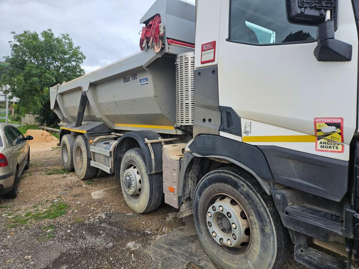 Renault Gamme C 450 - Kipper vrachtwagen: afbeelding 1 Renault Gamme C 450 - Kipper vrachtwagen: afbeelding 1