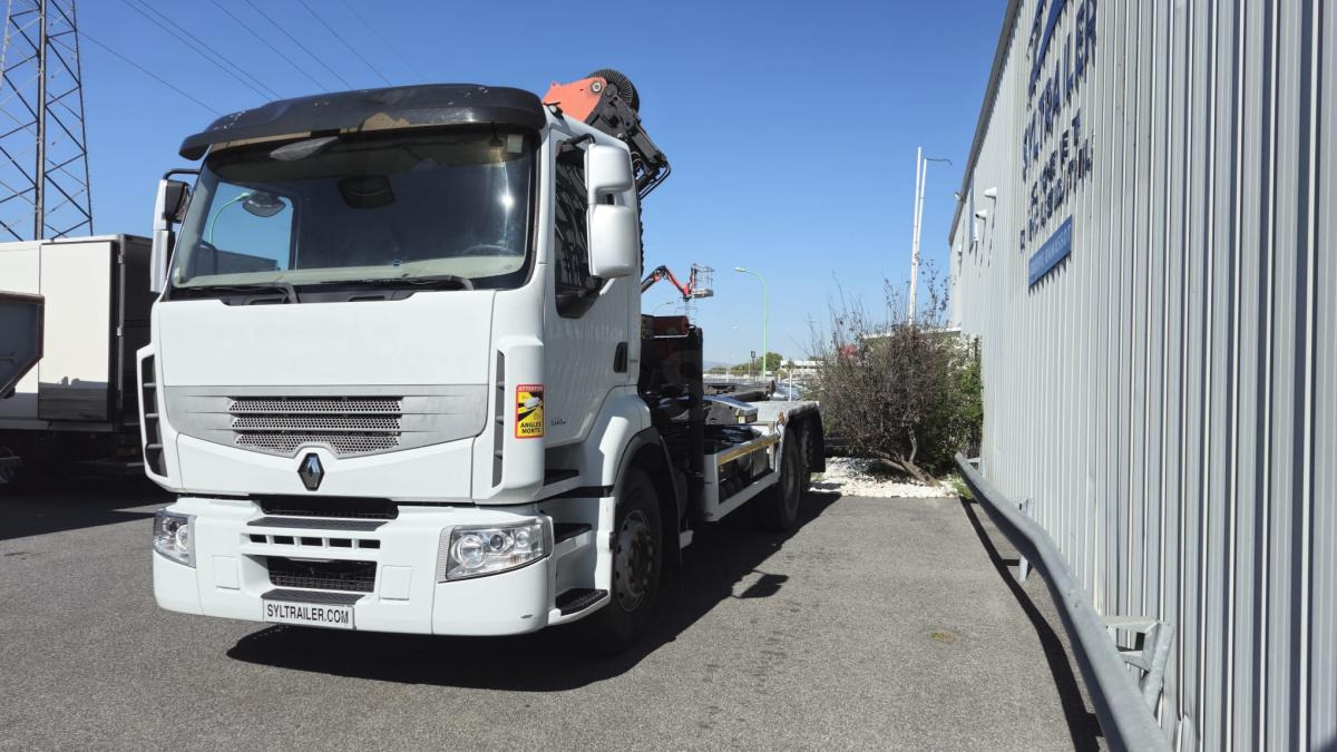Renault Premium avec grue PALFINGER PK 18000 - Haakarmsysteem vrachtwagen, Kraanwagen: afbeelding 5 Renault Premium avec grue PALFINGER PK 18000 - Haakarmsysteem vrachtwagen, Kraanwagen: afbeelding 5