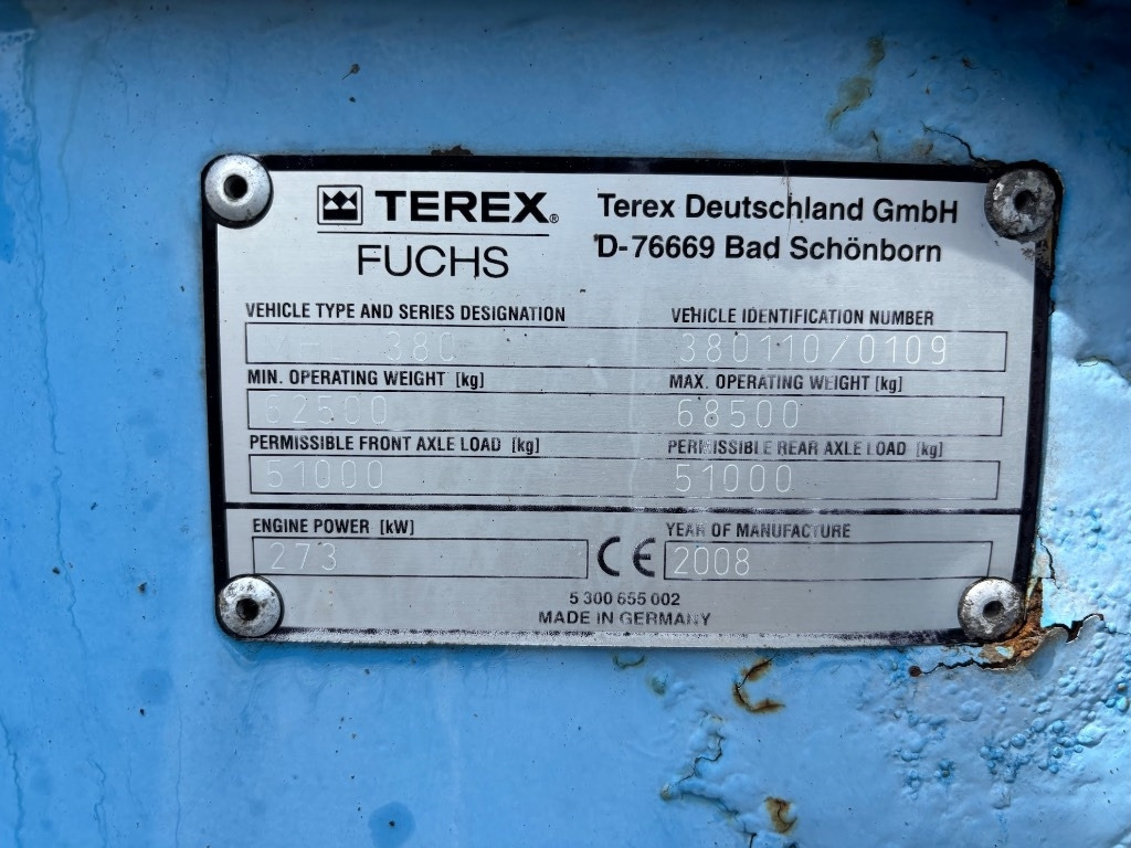 Overslagkraan Fuchs MHL 380: afbeelding 22 Overslagkraan Fuchs MHL 380: afbeelding 22