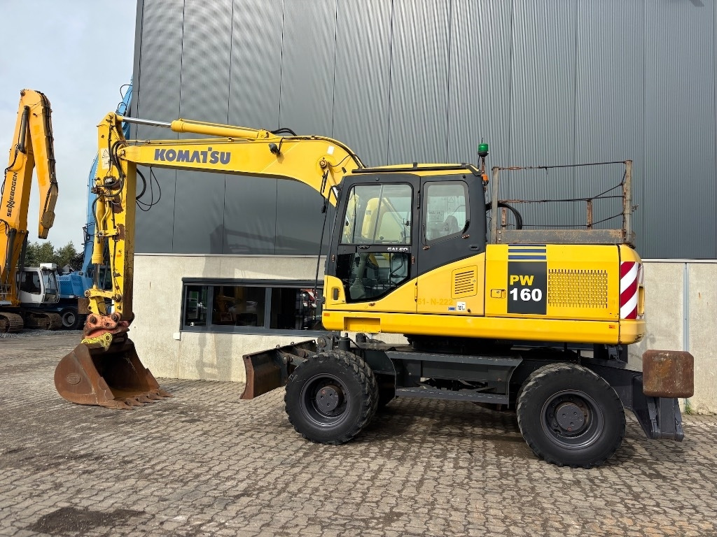 Komatsu PW 160-7 - PW160 - PW 160 - PW 180 - PW 140 - Mobiele graafmachine: afbeelding 3 Komatsu PW 160-7 - PW160 - PW 160 - PW 180 - PW 140 - Mobiele graafmachine: afbeelding 3