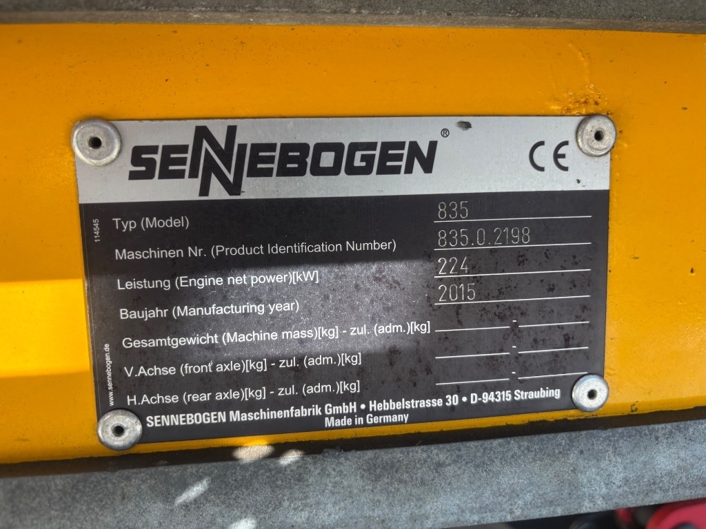 Overslagkraan Sennebogen 835 - 835M - 835E - 835 E: afbeelding 26