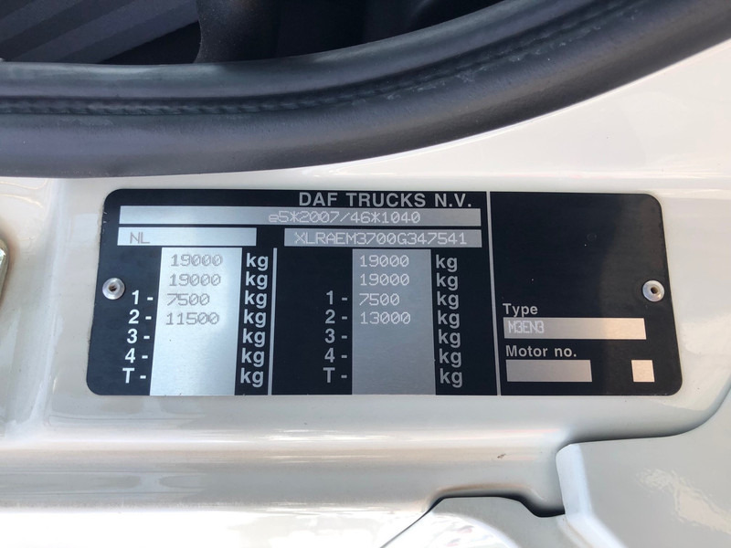 Koelwagen vrachtwagen DAF CF 260 FA / Carrier Koeler / Chereau Frigo Box / Laadklep / APK TUV 09-26: afbeelding 20