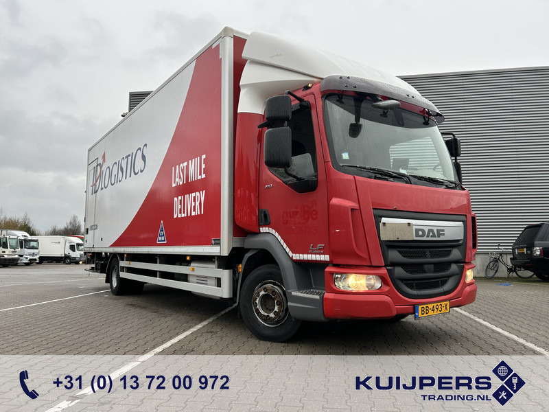 DAF LF 210 FA / 12 Ton / 450 dkm / Tacho V2 / Box / Laadklep / APK TUV 09-26 - Bakwagen: afbeelding 1 DAF LF 210 FA / 12 Ton / 450 dkm / Tacho V2 / Box / Laadklep / APK TUV 09-26 - Bakwagen: afbeelding 1