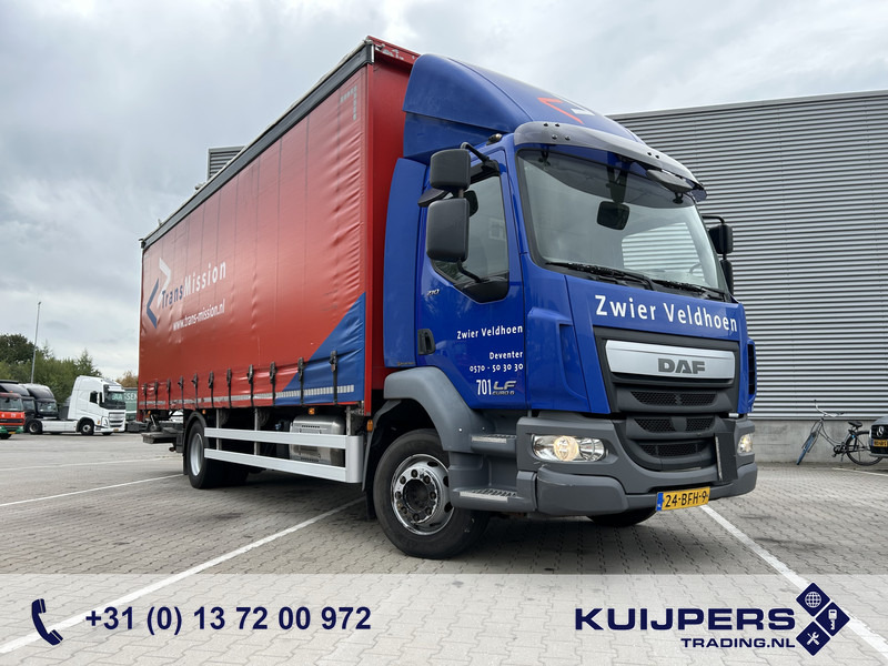 DAF LF 210 FA / 12 Ton / 454 dkm / Pritsch-Plane / LBW / NL Truck - Schuifzeilen vrachtwagen: afbeelding 1 DAF LF 210 FA / 12 Ton / 454 dkm / Pritsch-Plane / LBW / NL Truck - Schuifzeilen vrachtwagen: afbeelding 1