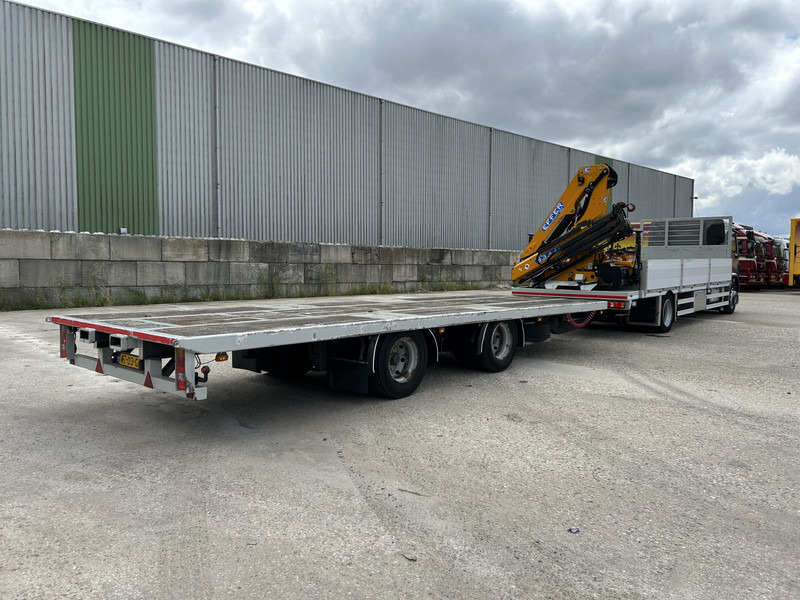 DAF LF 320 FA 19T + Burg BPM 0018 Trailer / Effer 175.2/c3s Crane / NL Combi - Vrachtwagen met open laadbak, Kraanwagen: afbeelding 3 DAF LF 320 FA 19T + Burg BPM 0018 Trailer / Effer 175.2/c3s Crane / NL Combi - Vrachtwagen met open laadbak, Kraanwagen: afbeelding 3