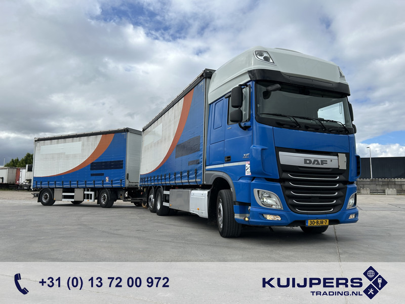 DAF XF 440 FAN SSC + Aschersleben Kaross DSA 18 / Loadlift 4000 kg / Curtainside Combi - Schuifzeilen vrachtwagen: afbeelding 1 DAF XF 440 FAN SSC + Aschersleben Kaross DSA 18 / Loadlift 4000 kg / Curtainside Combi - Schuifzeilen vrachtwagen: afbeelding 1