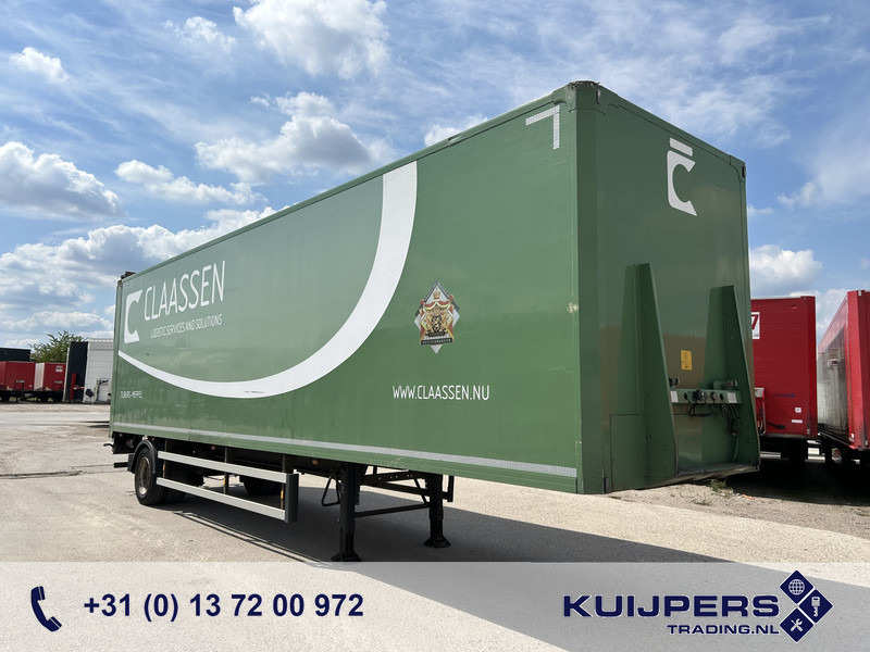 Groenewegen DRO-12-10 B City / Box Trailer / Laadklep 2000 kg / APK 12-25 - Gesloten oplegger: afbeelding 1 Groenewegen DRO-12-10 B City / Box Trailer / Laadklep 2000 kg / APK 12-25 - Gesloten oplegger: afbeelding 1