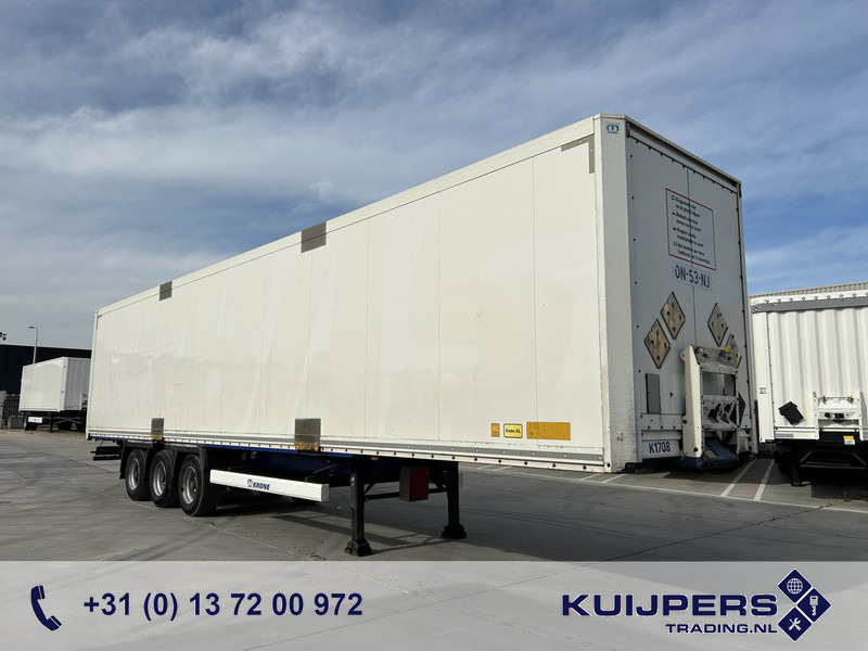 Krone DryLiner / Box / Huckepack / BPW Drum / APK TUV 12-25 - Gesloten oplegger: afbeelding 1 Krone DryLiner / Box / Huckepack / BPW Drum / APK TUV 12-25 - Gesloten oplegger: afbeelding 1