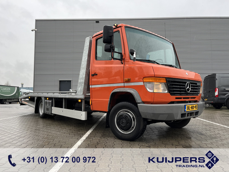 Mercedes-Benz Vario 612 D / Car - Machine Transporter 570 cm / Winch / Ramps / NL Truck - Autovrachtwagen vrachtwagen: afbeelding 1 Mercedes-Benz Vario 612 D / Car - Machine Transporter 570 cm / Winch / Ramps / NL Truck - Autovrachtwagen vrachtwagen: afbeelding 1