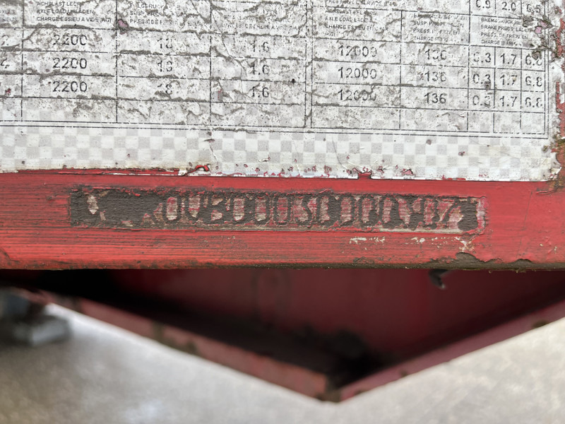 Nooteboom OVB-90-05 / 5 axle 12 Ton Hydraulic / BPW Drum / Ballast Trailer - Vlakke/ Open oplegger: afbeelding 4 Nooteboom OVB-90-05 / 5 axle 12 Ton Hydraulic / BPW Drum / Ballast Trailer - Vlakke/ Open oplegger: afbeelding 4